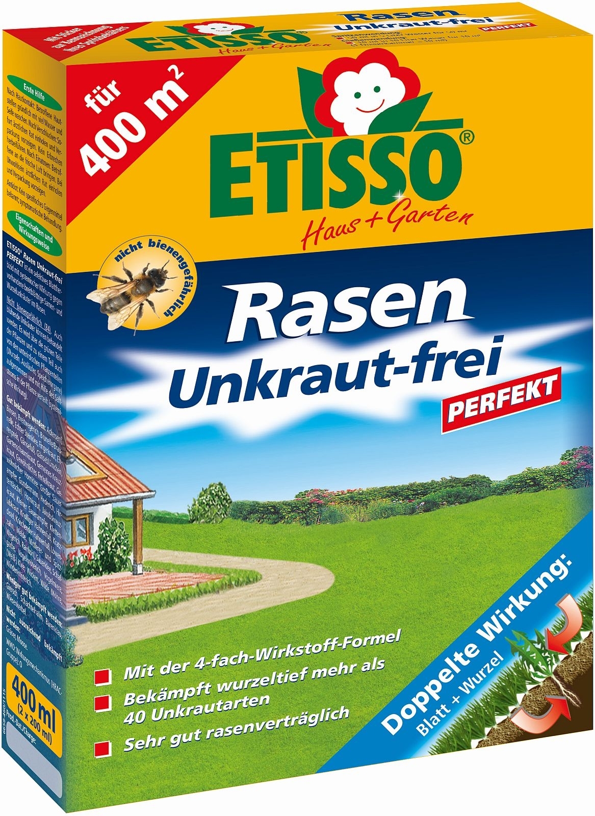 ETISSO Rasen Unkraut-frei PERFEKT 400ml