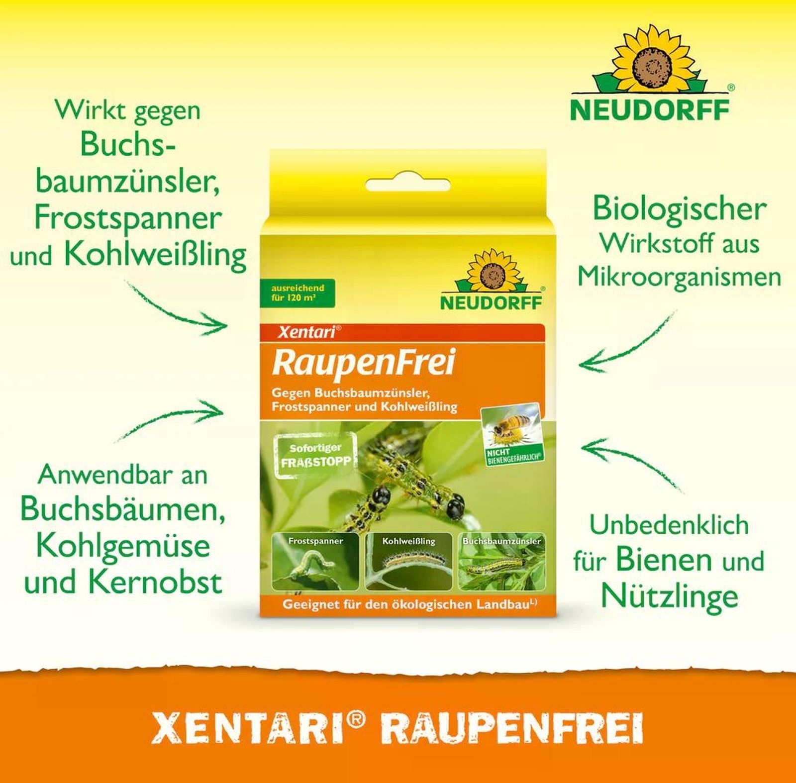 2 X 6g Xentari RaupenFrei 2 X 6g Xentari RaupenFrei