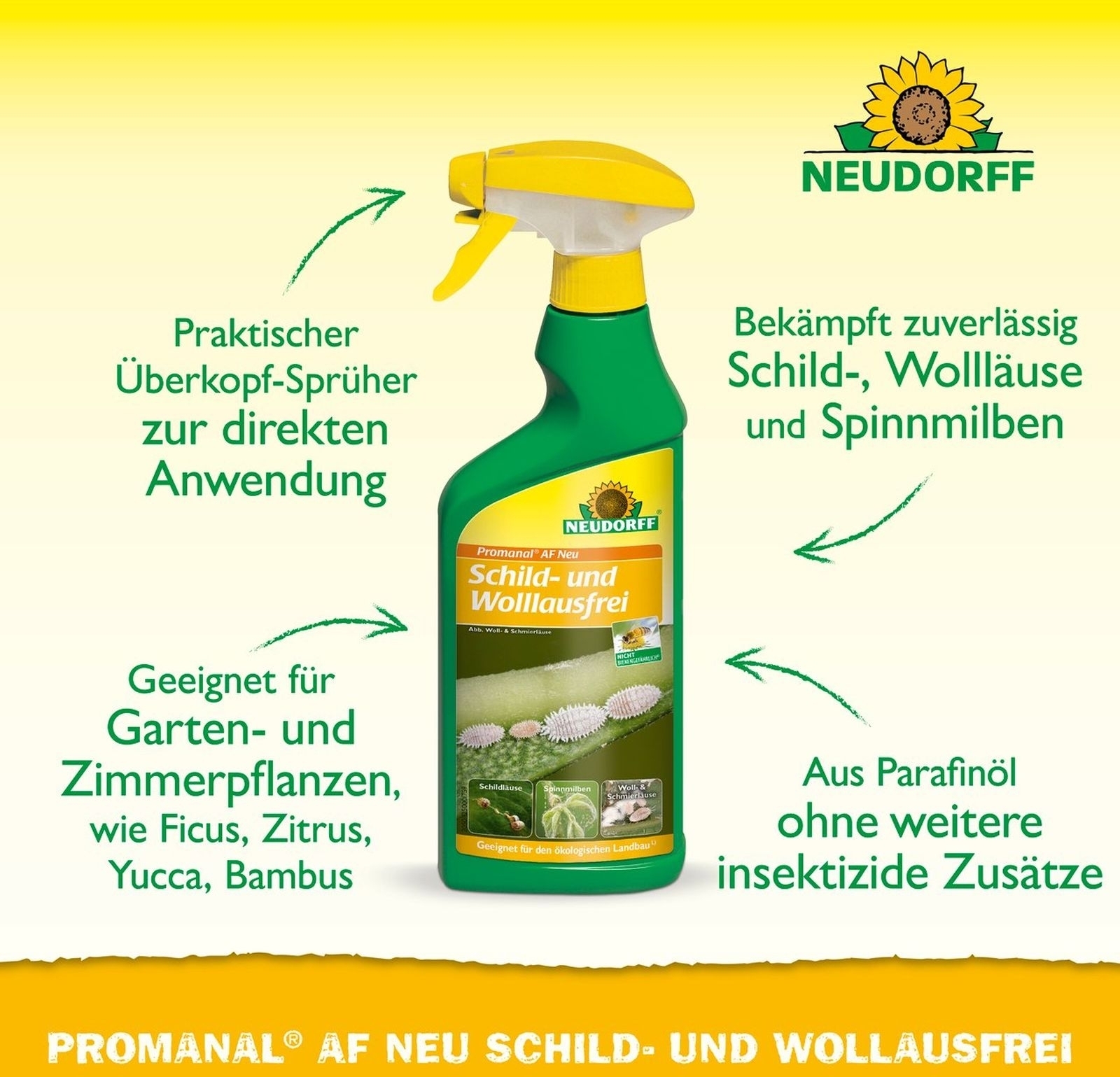 3 X 500ml Promanal AF Neu Schild- und Wolllausfrei 3 X 500ml Promanal AF Neu Schild- und Wolllausfrei