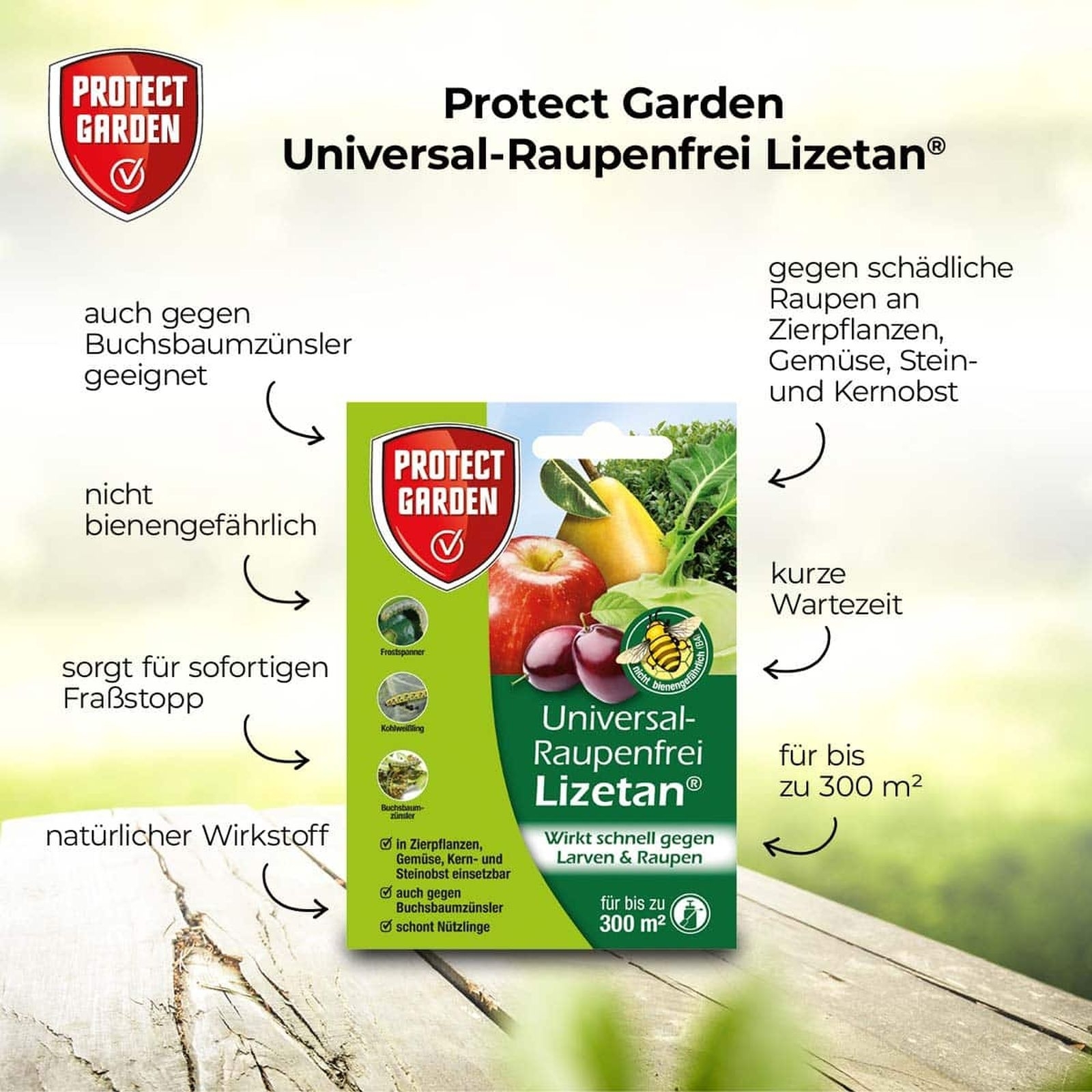 9ml Universal-Raupenfrei Lizetan 9ml Universal-Raupenfrei Lizetan