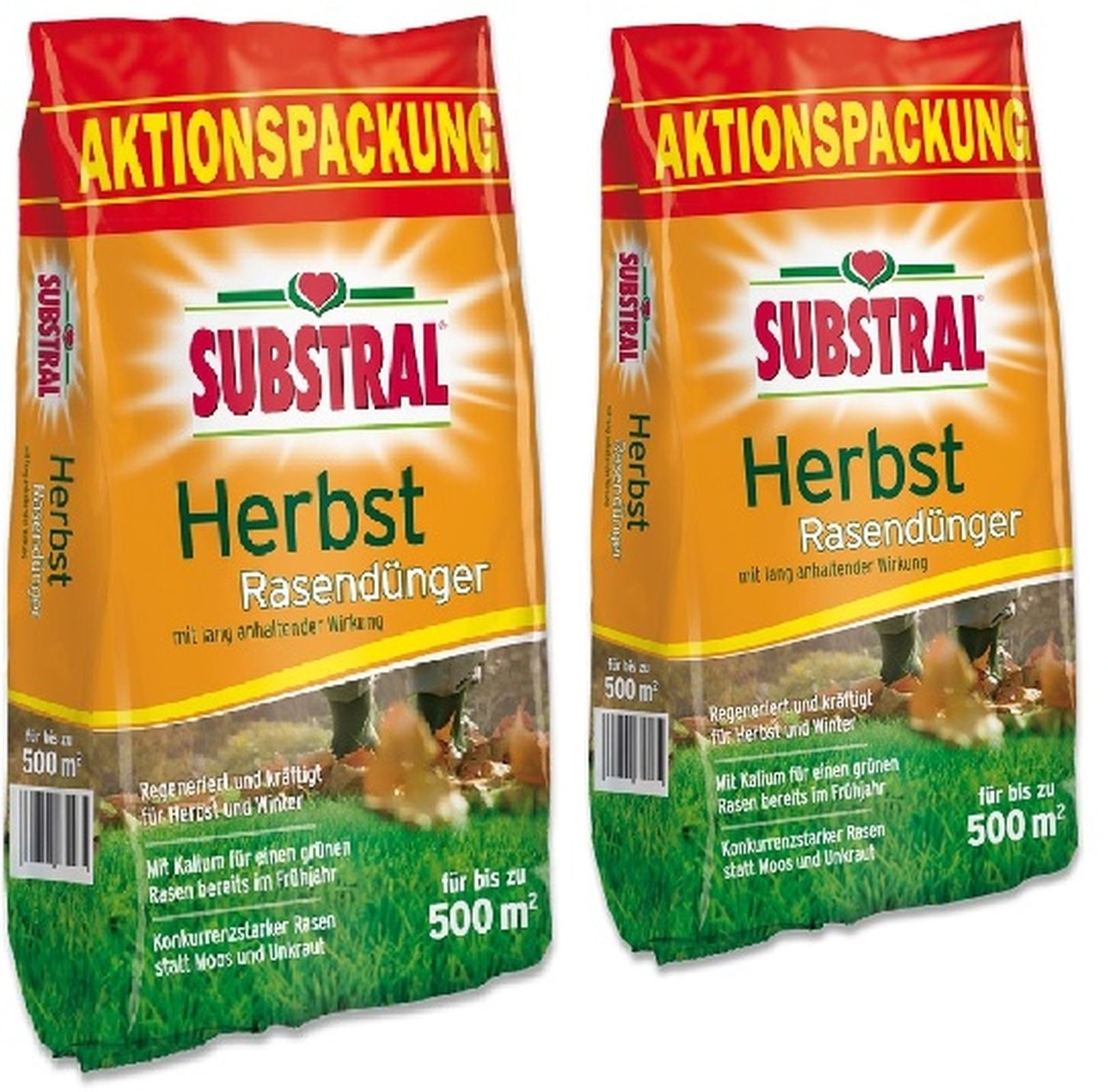 2 x 12,5 kg Herbst Rasendünger Substral