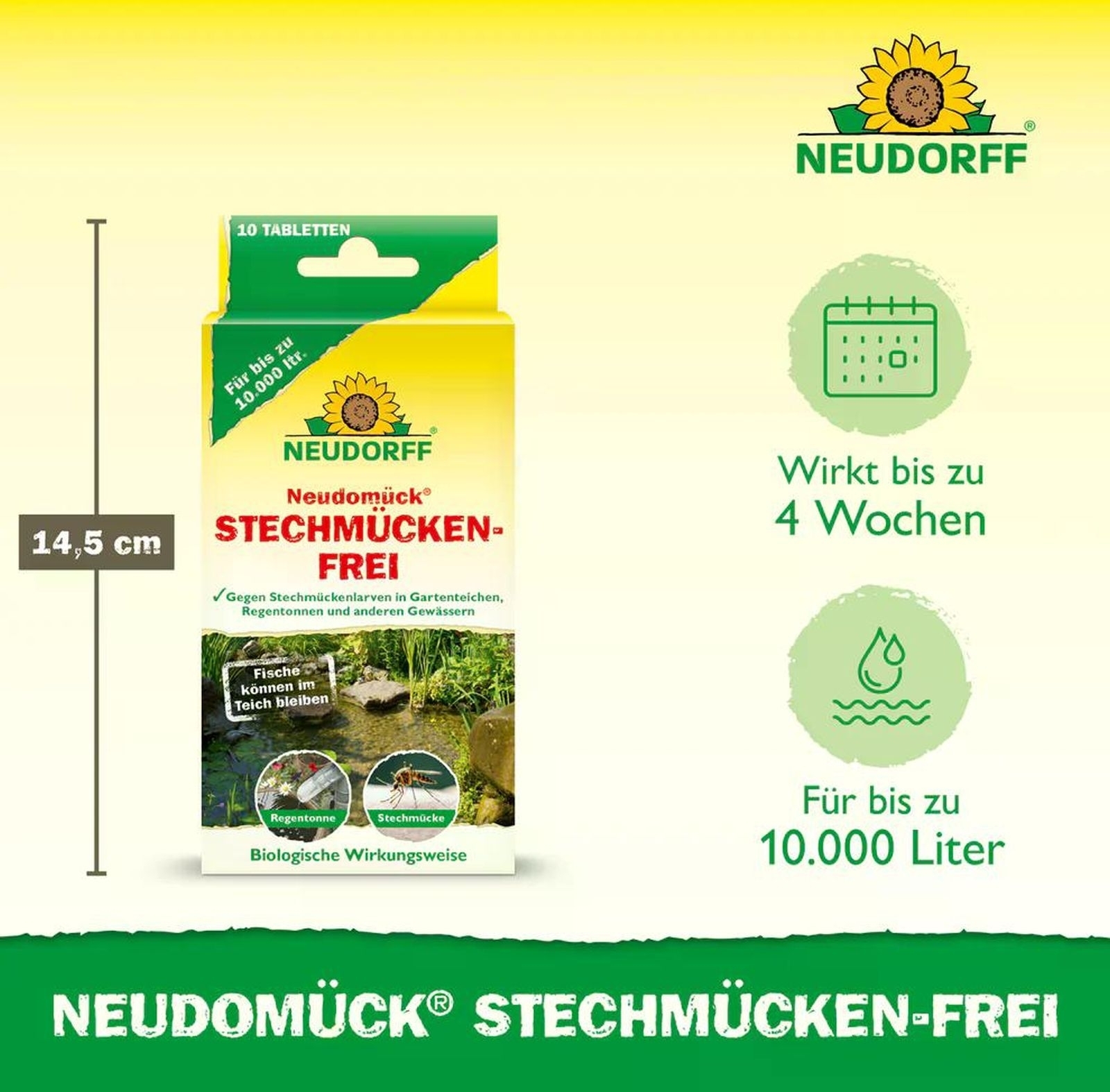 2 X 10er Pack Neudomück Stechmücken-Frei
