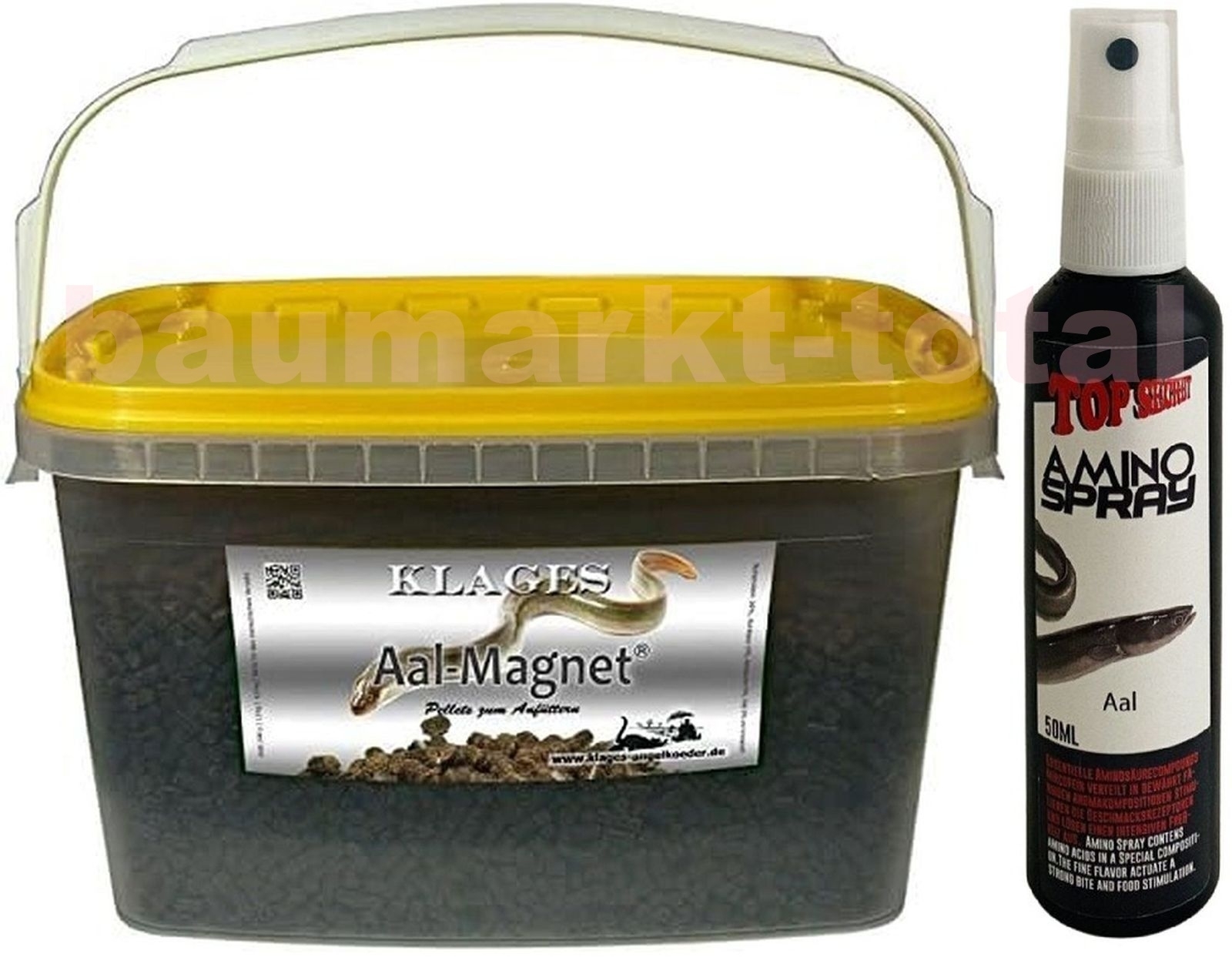 4 kg EIMER Aal-Magnet + 50ml Aminospray Aal 4 kg EIMER Aal-Magnet + 50ml Aminospray Aal