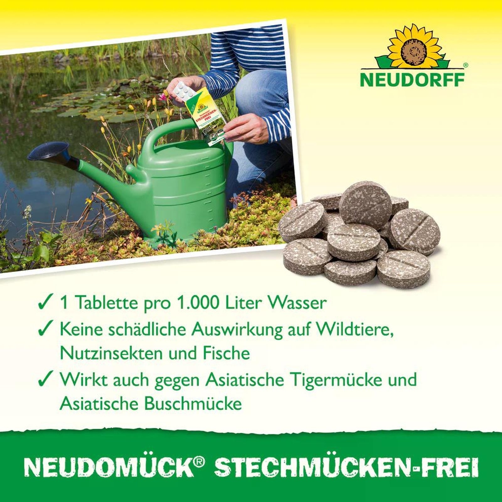 2 X 10er Pack Neudomück Stechmücken-Frei 2 X 10er Pack Neudomück Stechmücken-Frei