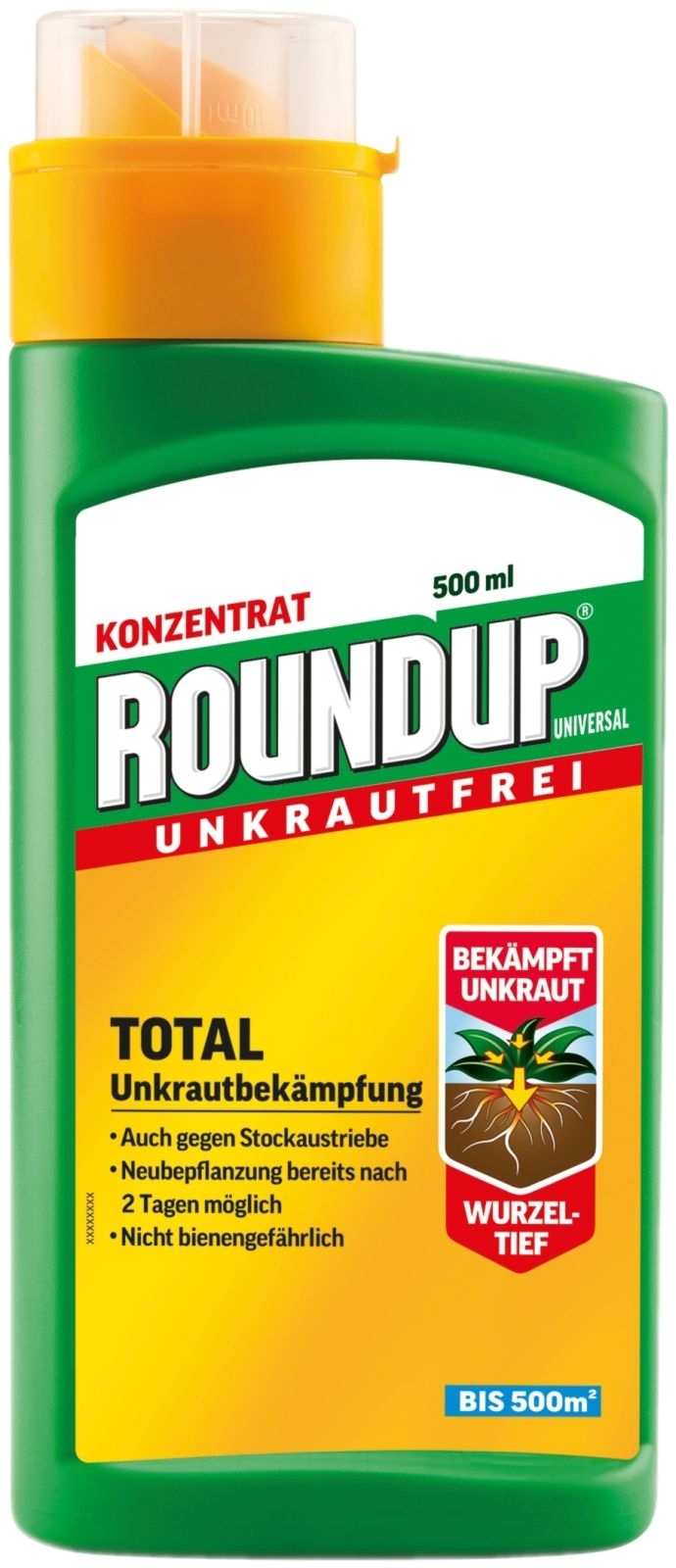 500ml Roundup Universal BLAUE KAPPE
