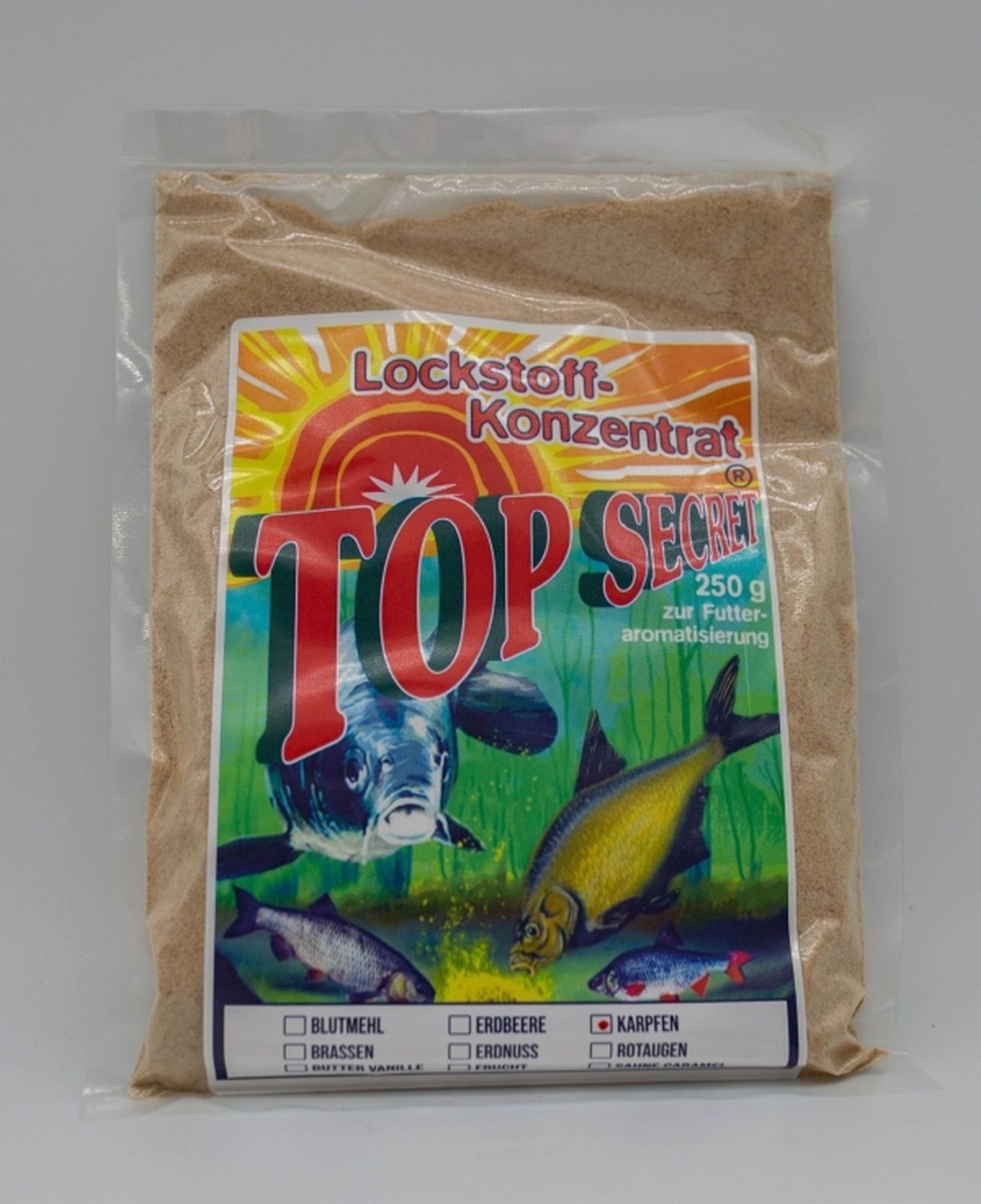 Top Secret Lockstoffkonzentrat KARPFEN 250g Top Secret Lockstoffkonzentrat KARPFEN 250g