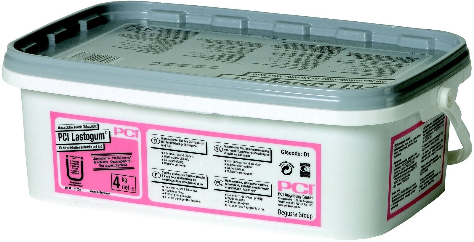 4 kg PCI Lastogum grau