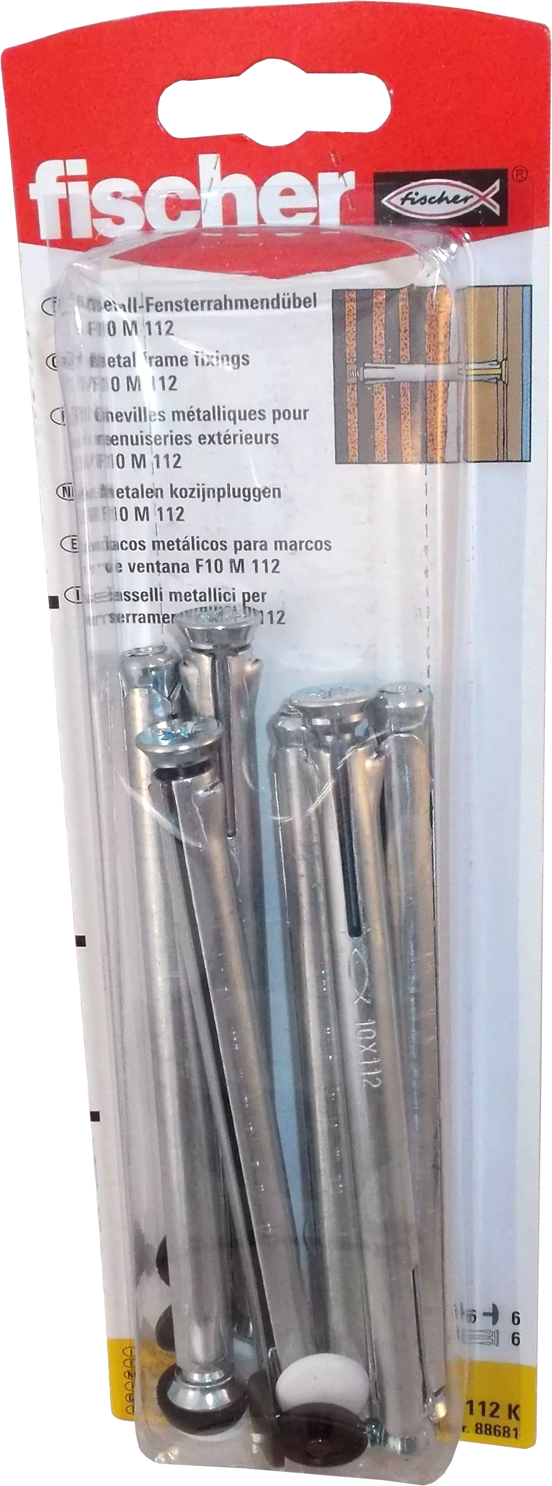 Fischer Metallrahmendübel F 10 MK Fischer Metallrahmendübel F 10 MK