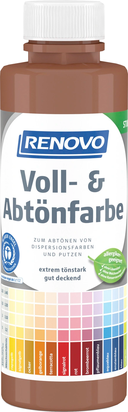 500ml Renovo Volltonfarbe Moccabraun 500ml Renovo Volltonfarbe Moccabraun