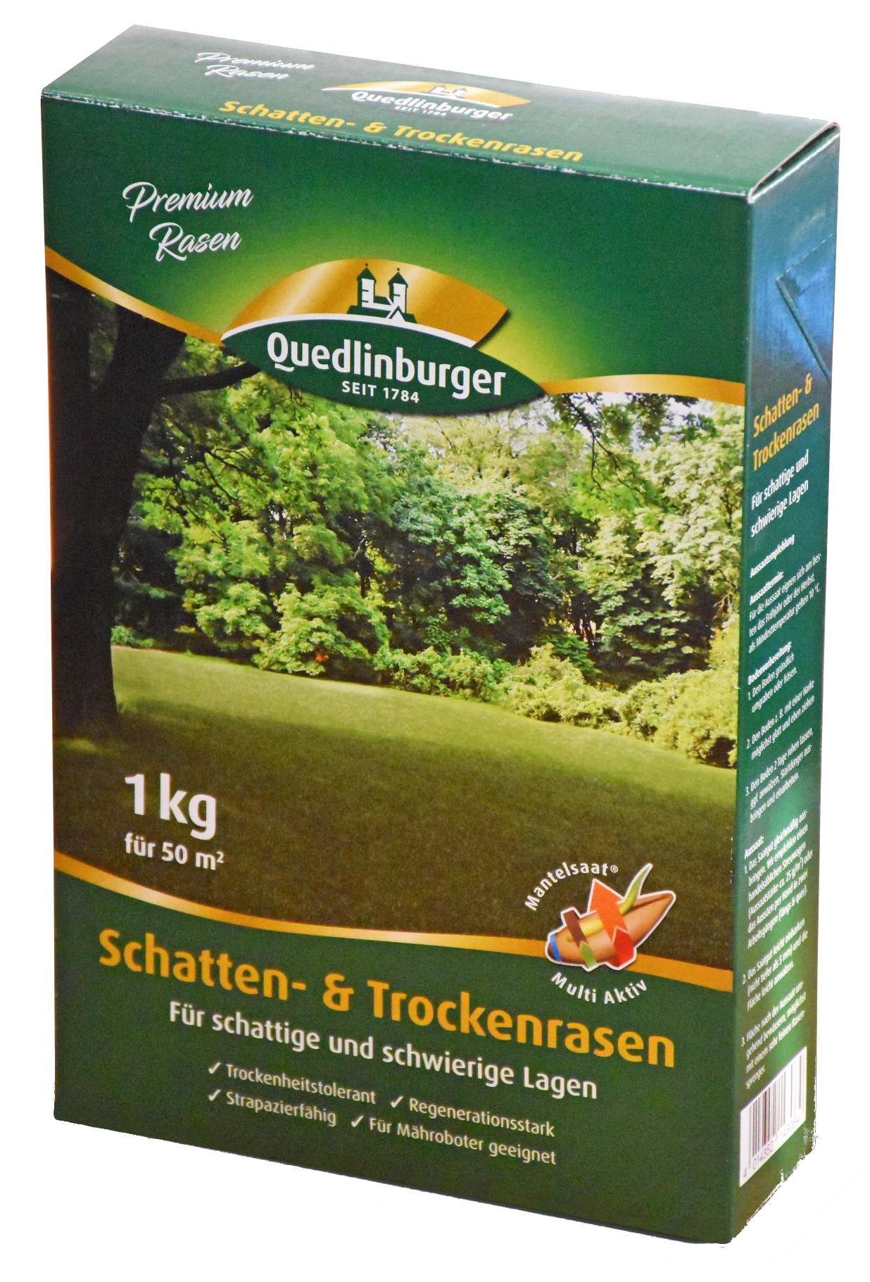 Quedlinburger Schatten und Trockenrasen Mantelsaat 1kg
