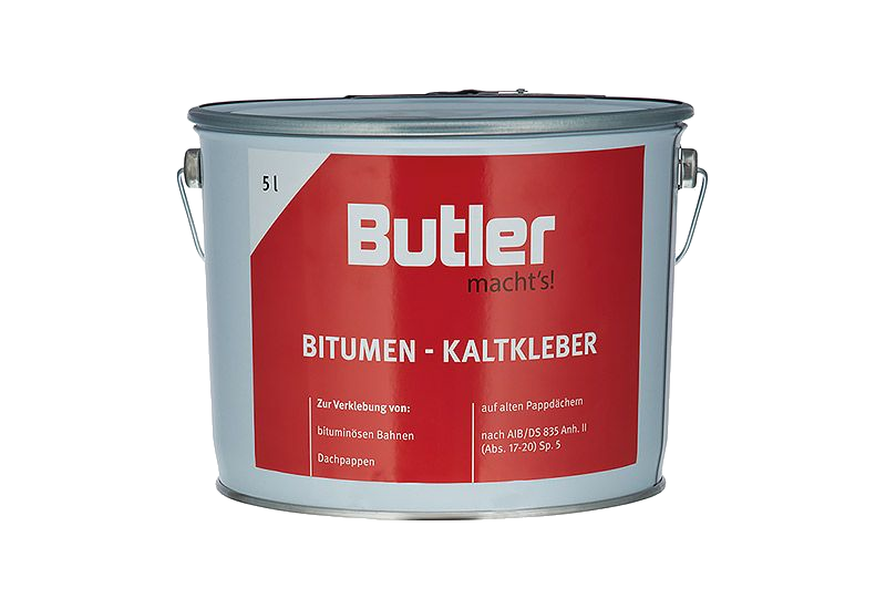 5L Butler Bitumen-Kaltkleber lösemittelhaltig 5L Butler Bitumen-Kaltkleber lösemittelhaltig