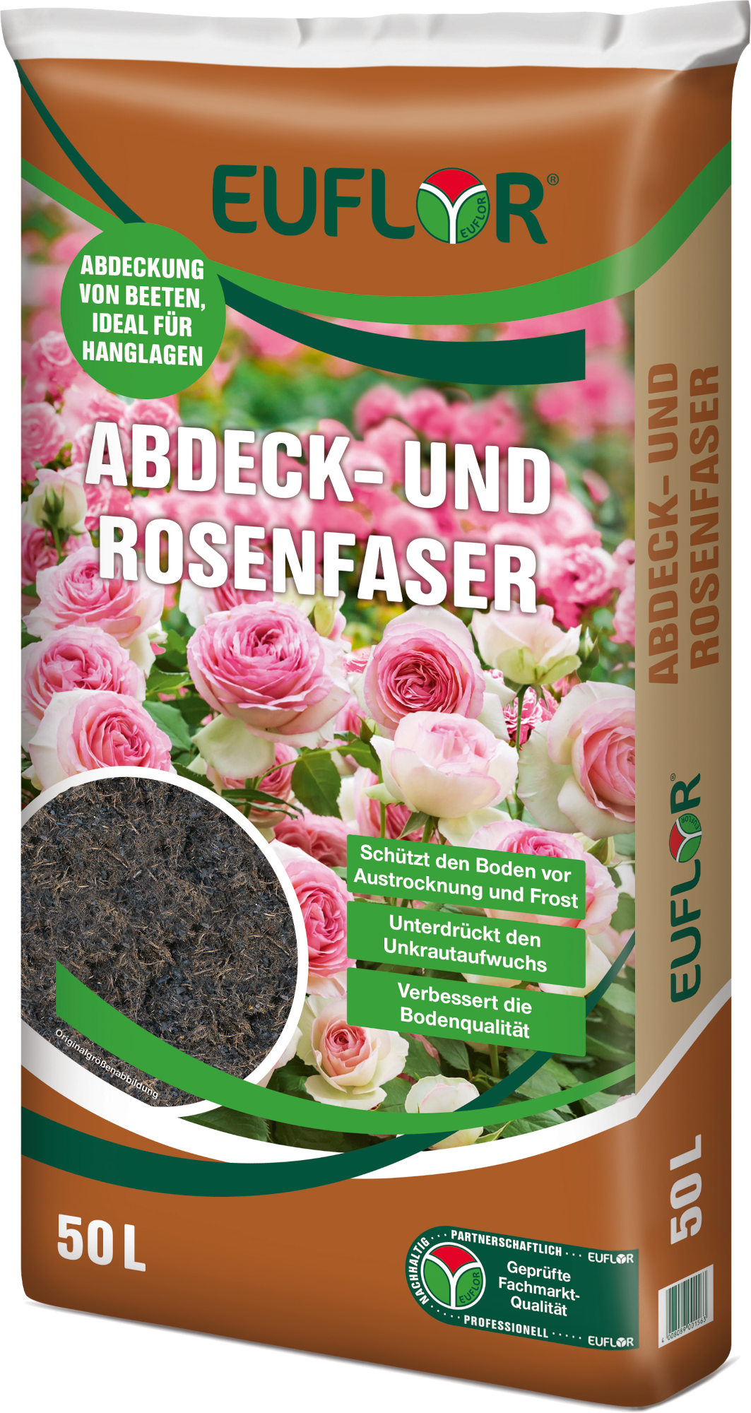 EUFLOR Abdeck- und Rosenfaser 50 l Sack EUFLOR Abdeck- und Rosenfaser 50 l Sack