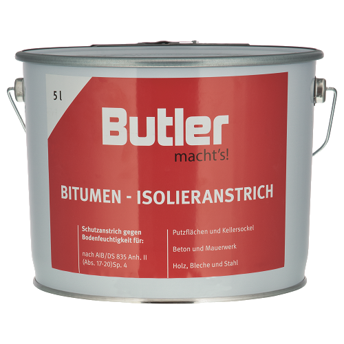 5L Butler Bitumen-Isolieranstrich lösemittelhaltig