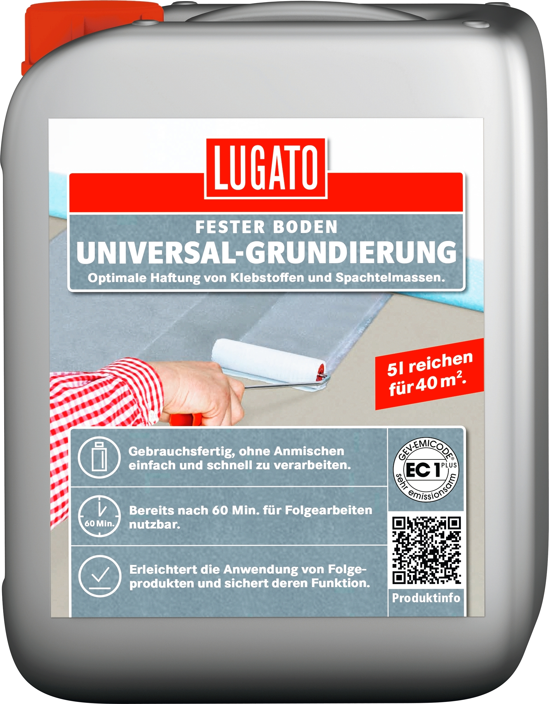 5L Lugato Universal-Grundierung auch für nicht saugende Untergründe 5L Lugato Universal-Grundierung auch für nicht saugende Untergründe