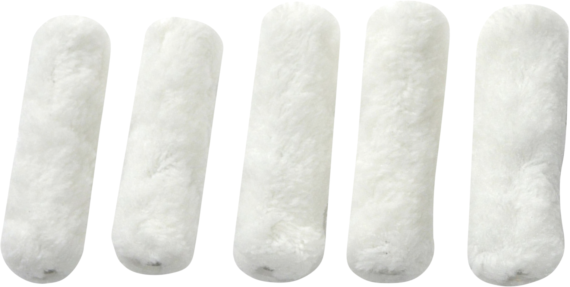 DEAL! Kleinwalzen Plüsch, 5er Set