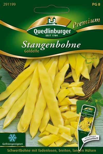 Stangenbohne Goldelfe