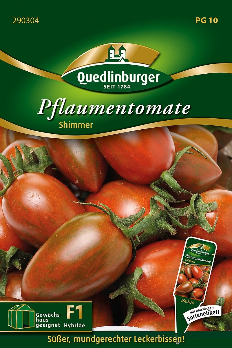 Pflaumentomate Shimmer (Solanum lycopersicu)