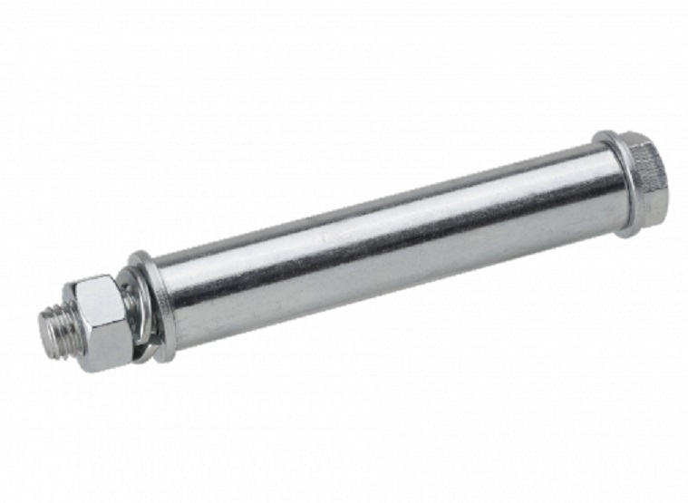 Achse für Schubkarrenräder 102mm, M12x130mm Achse für Schubkarrenräder 102mm, M12x130mm
