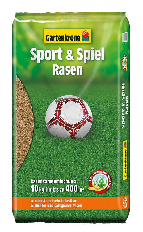 Gartenkrone Sport- und Spielrasen 10kg Gartenkrone Sport- und Spielrasen 10kg