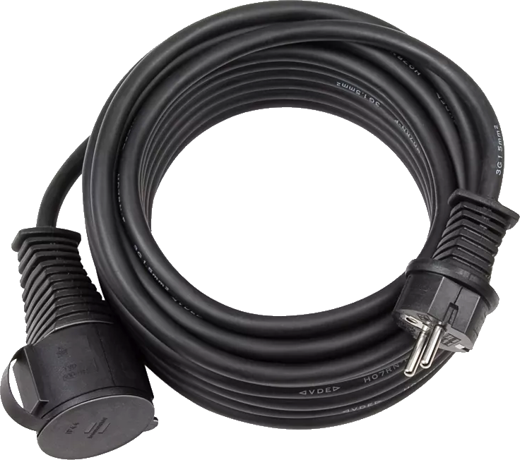 25m Verlängerungskabel IP44 schwarz H07RN-F 3G1,5 25m Verlängerungskabel IP44 schwarz H07RN-F 3G1,5