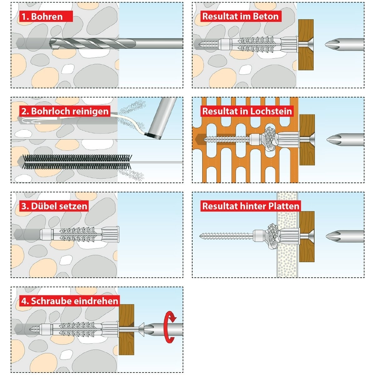 Allzweckdübel 4 AS K 10/66 ( 47 Stück)