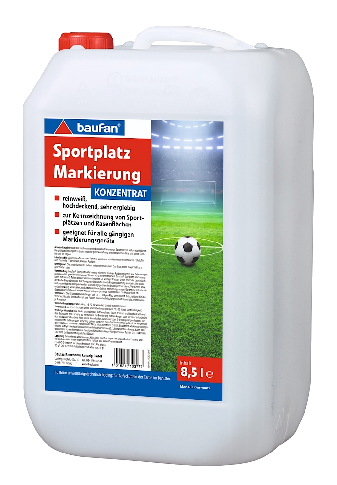 14kg Sportplatz Markierung weiß, für alle Markieru