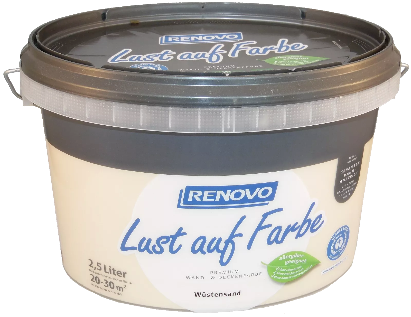 2,5L Renovo Lust auf Farbe, Wüstensand 2,5L Renovo Lust auf Farbe, Wüstensand