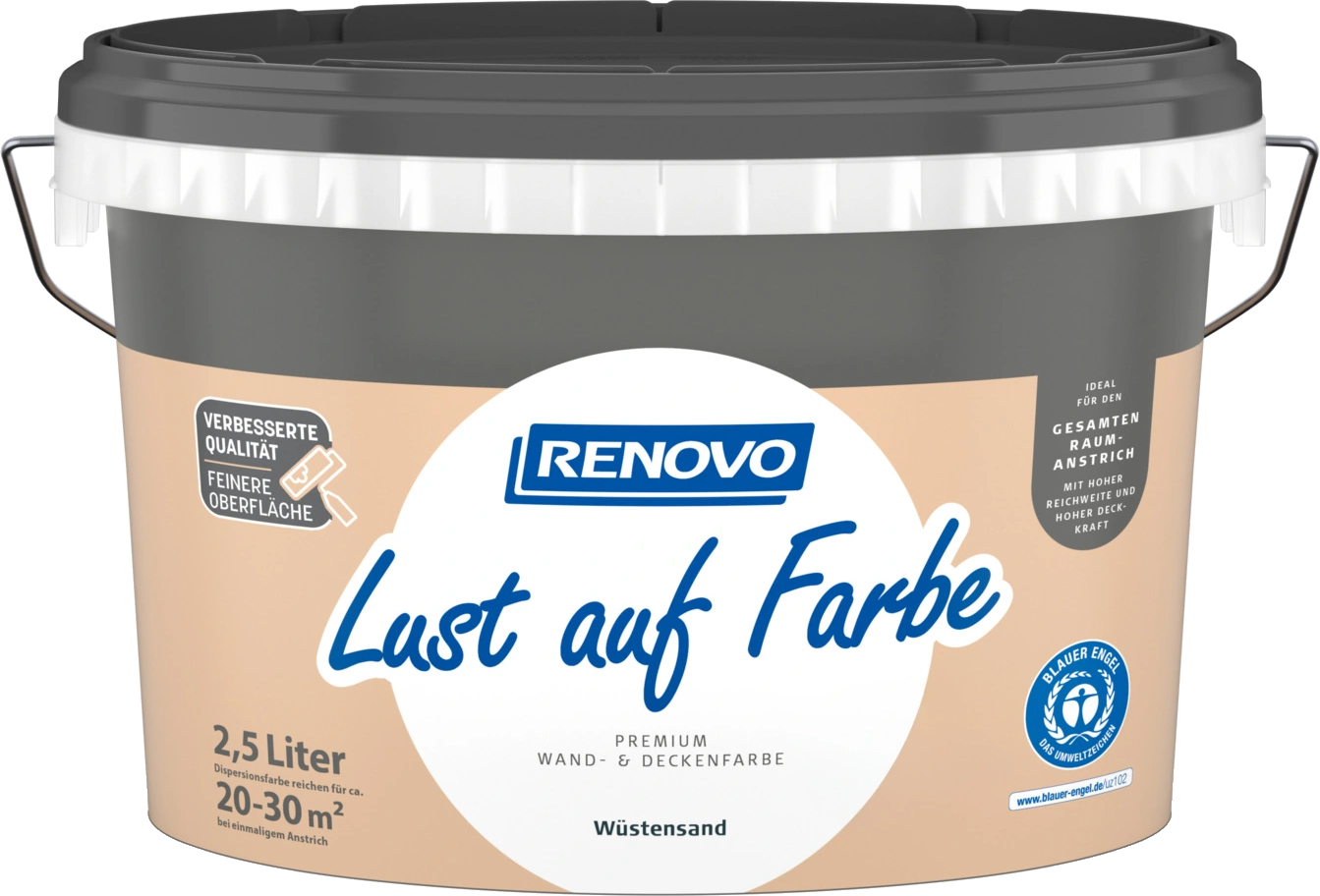 2,5L Renovo Lust auf Farbe, Wüstensand