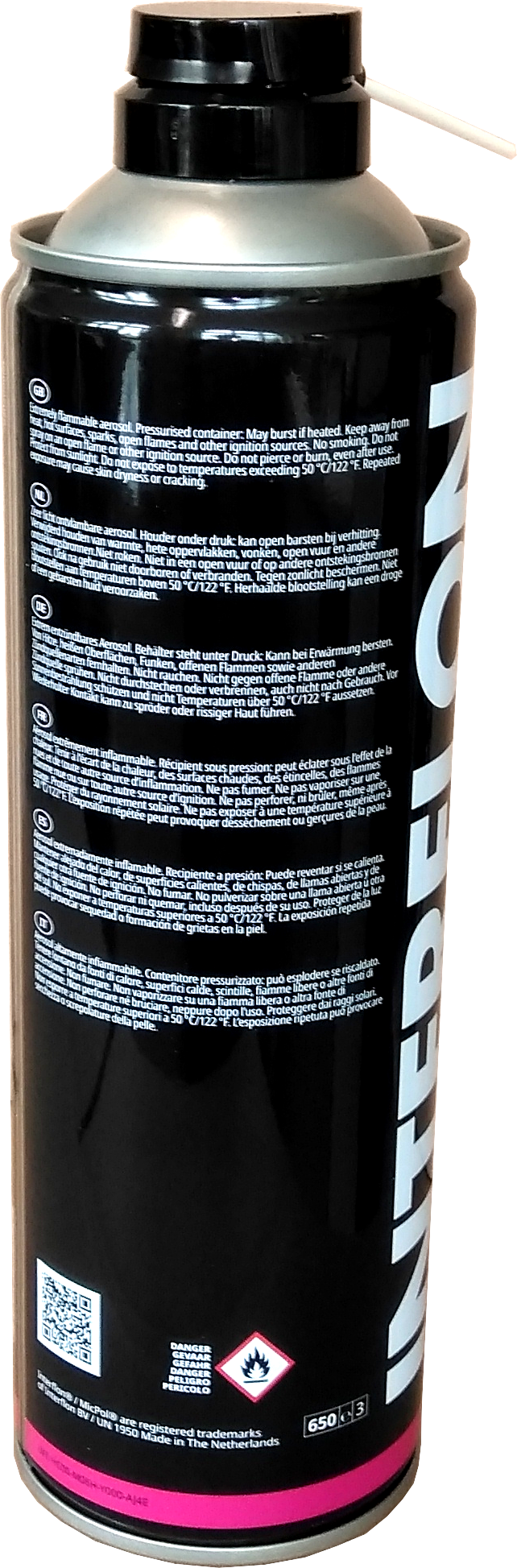 500ml INTERFLON Food Lube Trockenfilm-Schmiermittel 500ml INTERFLON Food Lube Trockenfilm-Schmiermittel