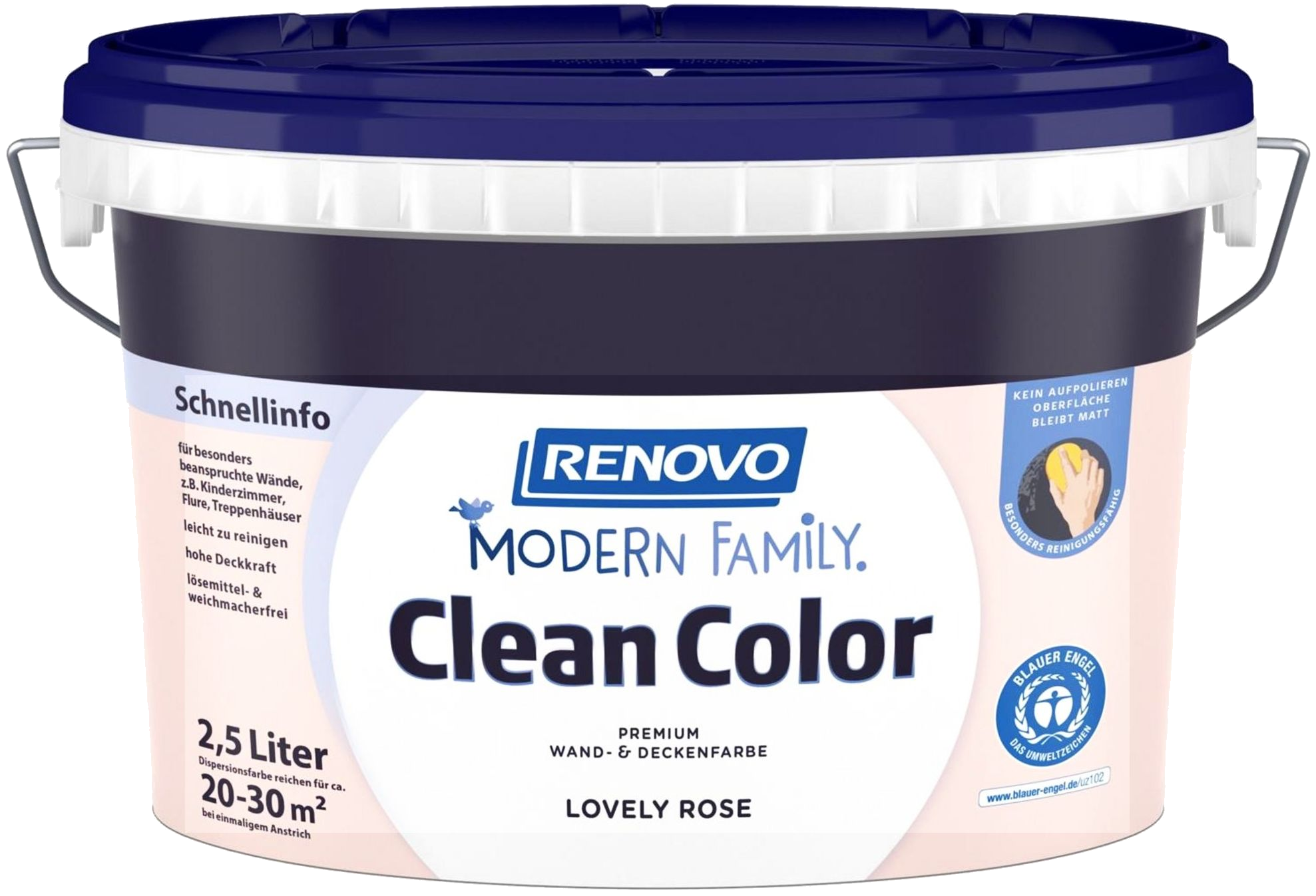 2,5L Renovo Cleancolors Lovely Rose 2,5L Renovo Cleancolors Lovely Rose