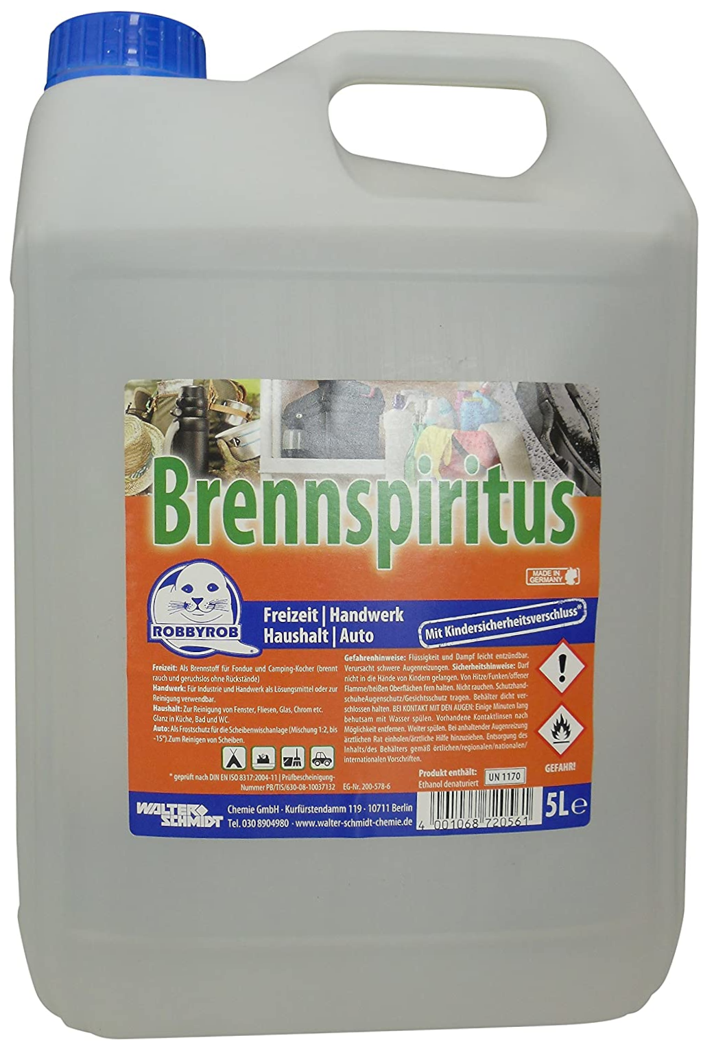 5L Brennspiritus Robbyrob 5L Brennspiritus Robbyrob
