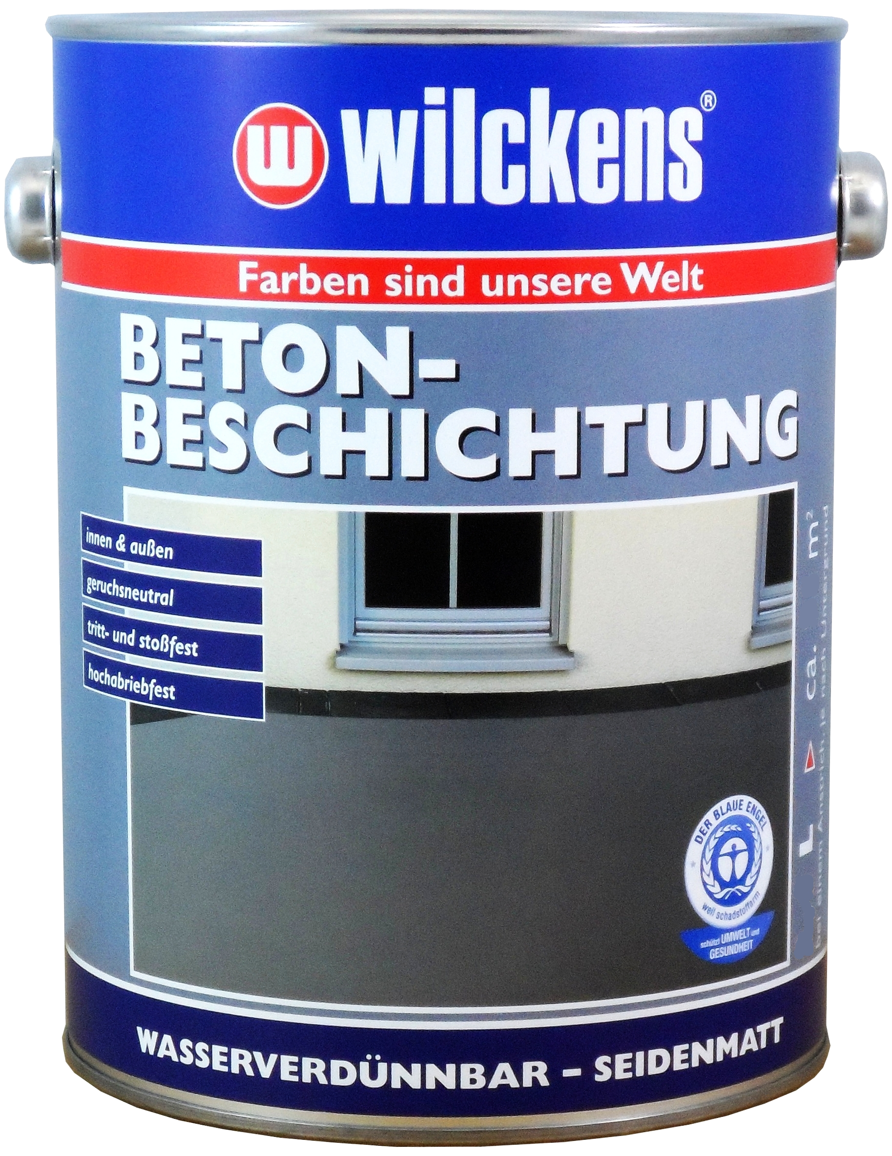 750ml WILCKENS Betonbeschichtung LF rotbraun