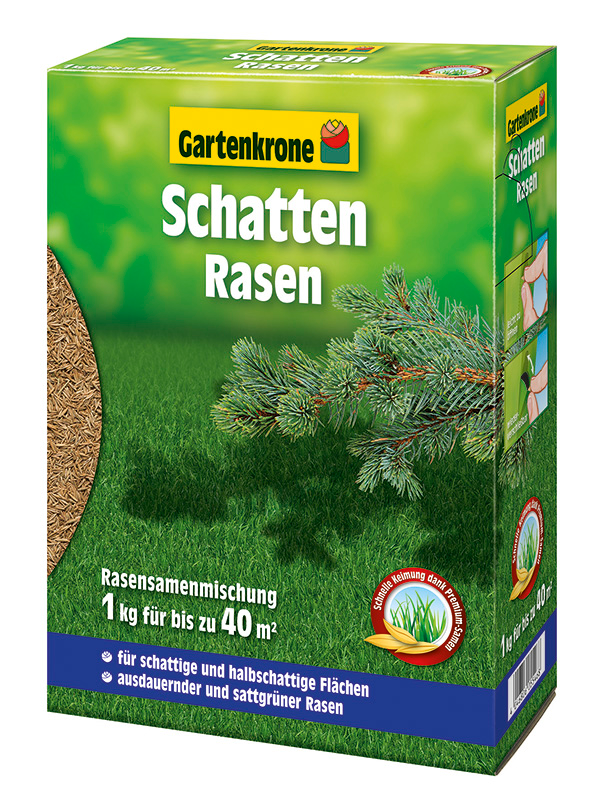 Gartenkrone Schattenrasen 1kg Gartenkrone Schattenrasen 1kg