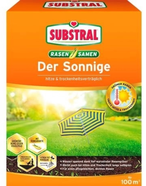 2,25kg SUBSTRAL Rasensamen Der Sonnige 2,25kg SUBSTRAL Rasensamen Der Sonnige