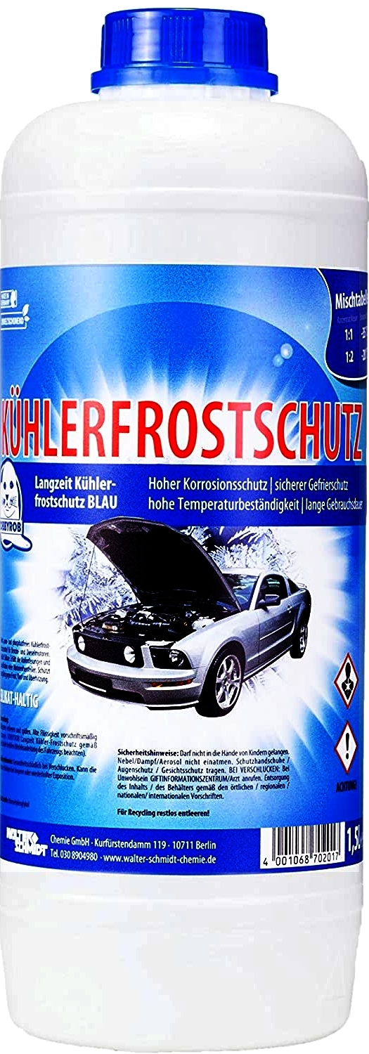 1,5L Langzeit Kühler-Frostschutz Blau 1,5L Langzeit Kühler-Frostschutz Blau