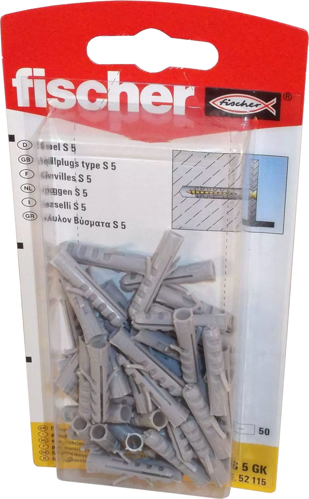 Spreizdübel S 5 GK Spreizdübel S 5 GK