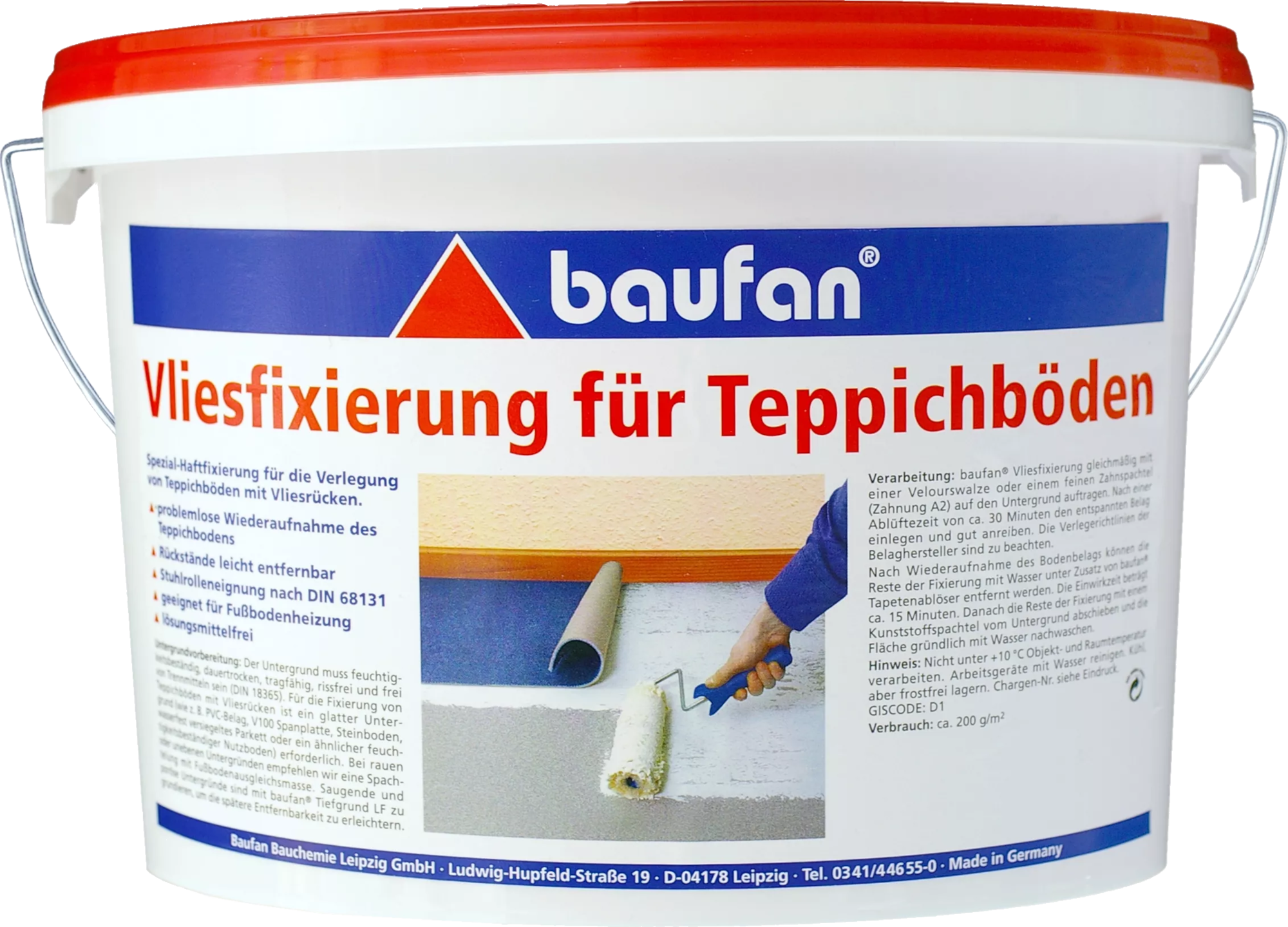 3 Kilogramm Baufan Vliesfixierung 3 Kilogramm Baufan Vliesfixierung