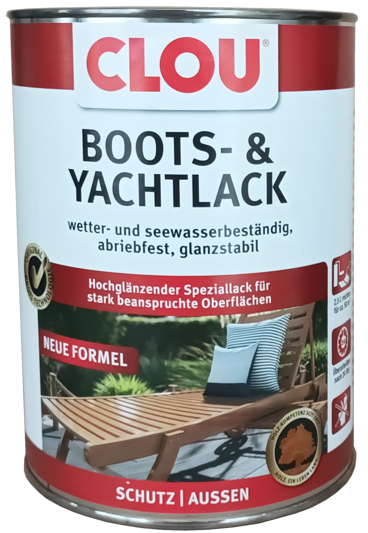 2,5L Clou Boots- & Yachtlack transparent