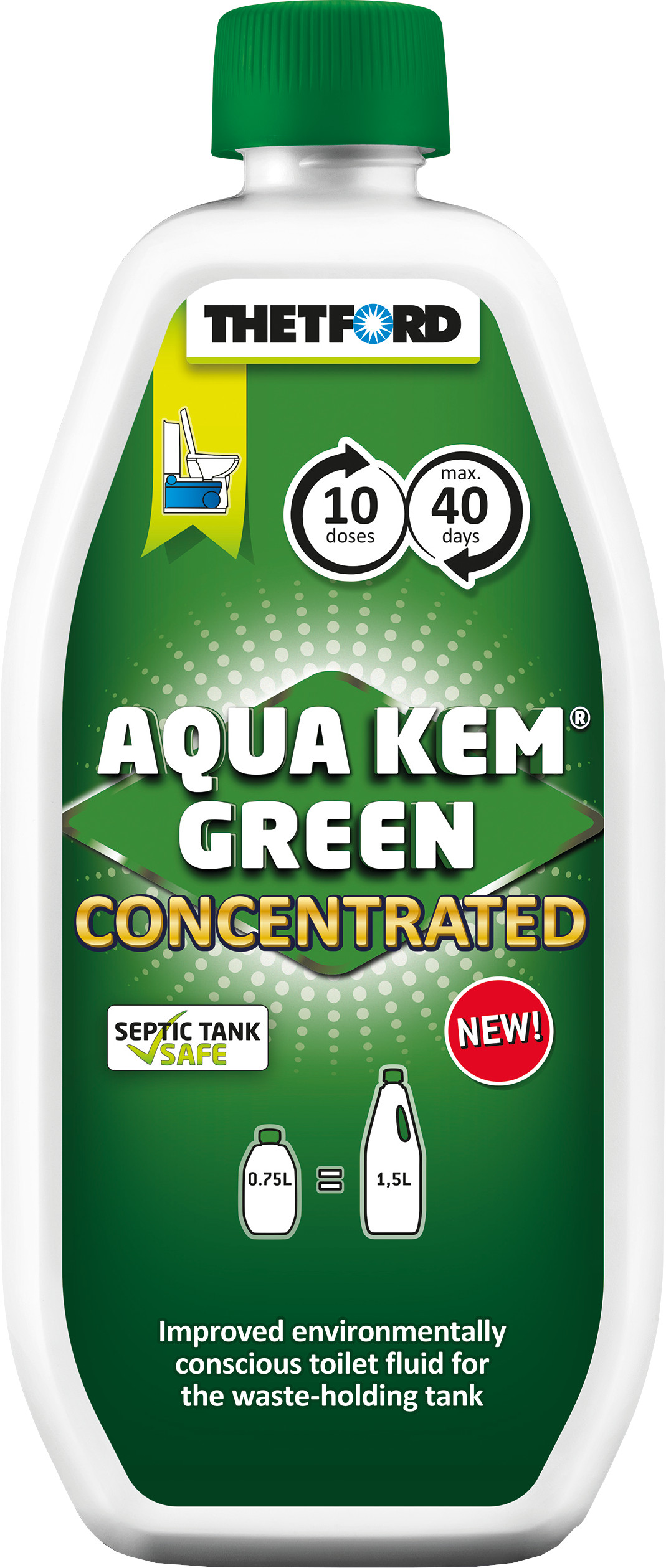 750ml Thetford Aqua Kem Green Konzentrat 750ml Thetford Aqua Kem Green Konzentrat