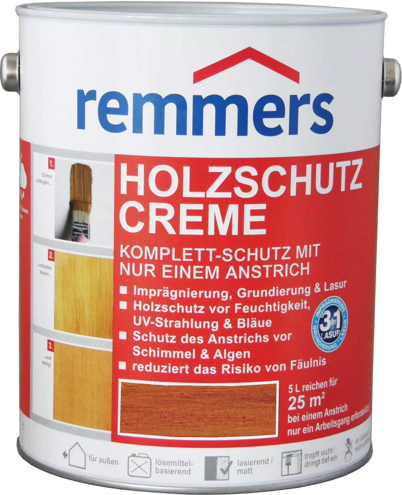 750ml Remmers Holzschutz Creme Mahagoni 750ml Remmers Holzschutz Creme Mahagoni