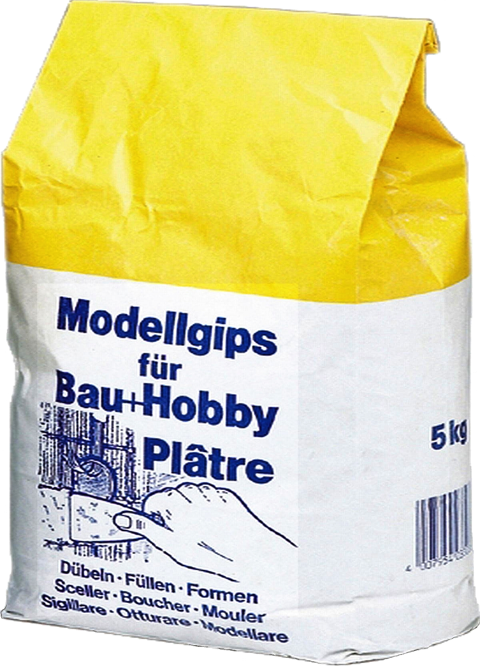 5kg Modellgips für Bau und Hobby 5kg Modellgips für Bau und Hobby