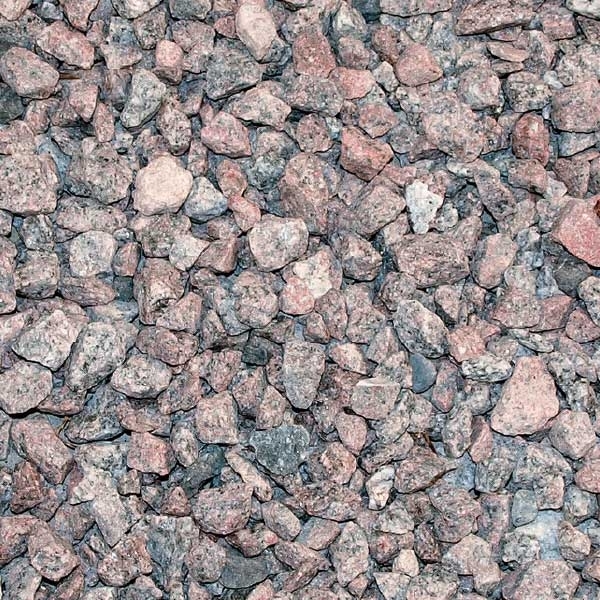 25kg Granitsplitt Nordisch rot 8-16mm