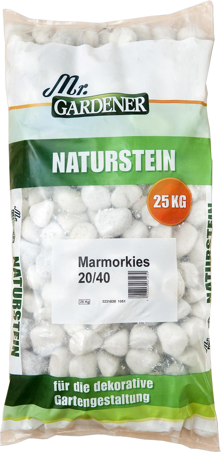 25kg Mr. Gardener Marmorkies 20-40mm 25kg Mr. Gardener Marmorkies 20-40mm