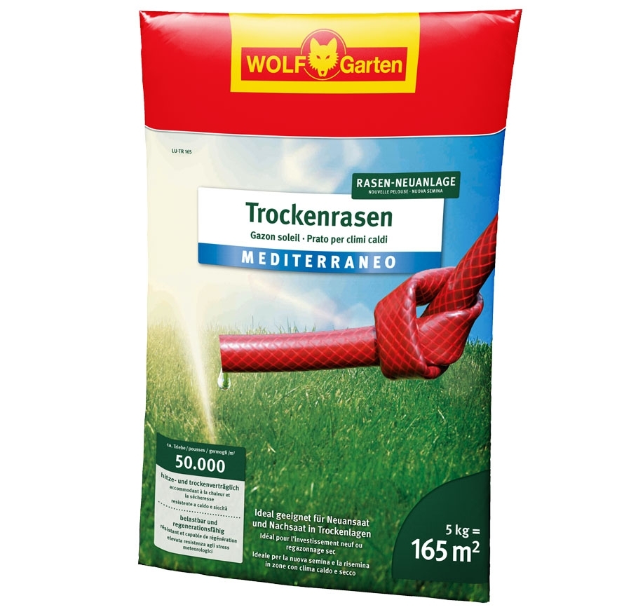 5 kg LU-TR 165 Trockenrasen Mediterrano 165m²