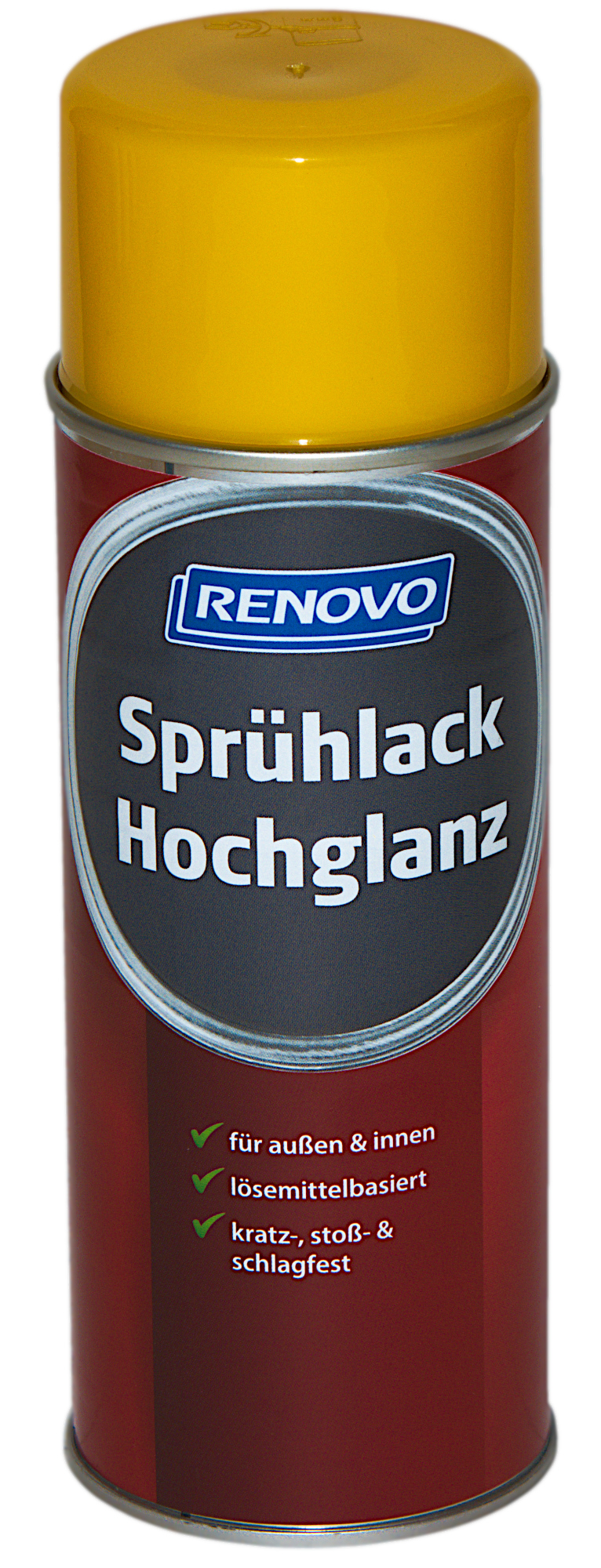400ml Renovo Sprühlack hochglänzend Rapsgelb RAL1021 400ml Renovo Sprühlack hochglänzend Rapsgelb RAL1021