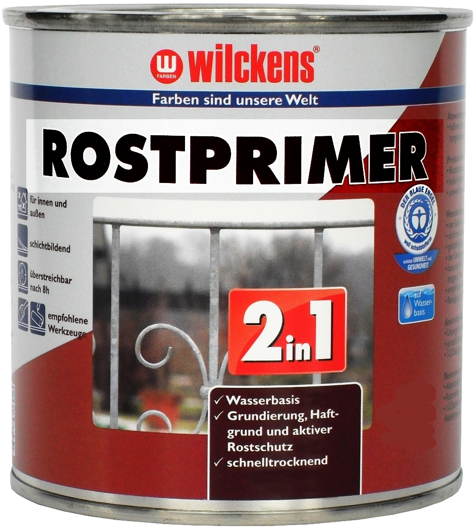 750ml Wilckens 2in1 Rostprimer rotbraun 750ml Wilckens 2in1 Rostprimer rotbraun