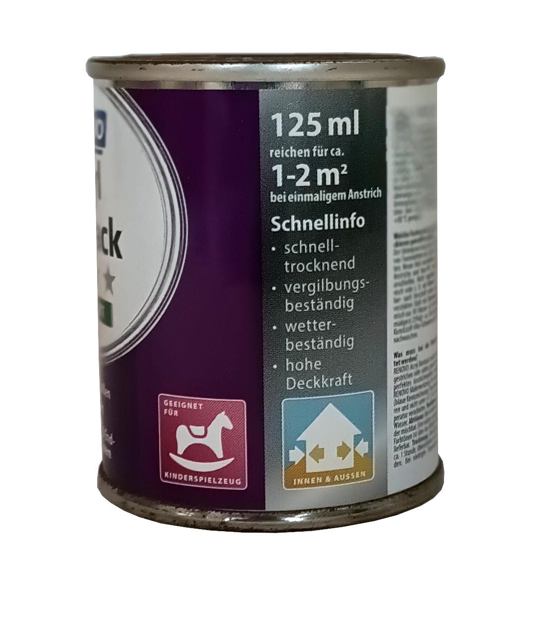 125ml Renovo Acryl 2in1 Buntlack seidenmatt Nr.1028 melonengelb 125ml Renovo Acryl 2in1 Buntlack seidenmatt Nr.1028 melonengelb