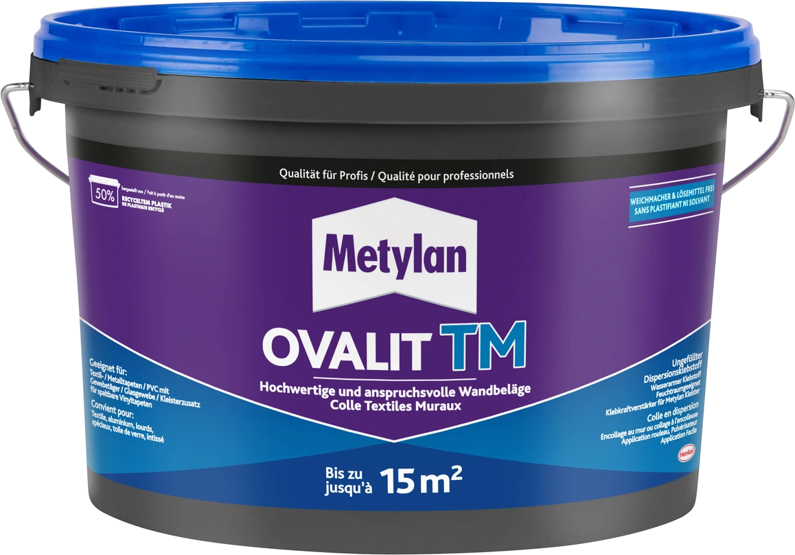 3kg Metylan Ovalit TM Kleisterzusatz und Kleber 3kg Metylan Ovalit T Kleisterzusatz und Kleber