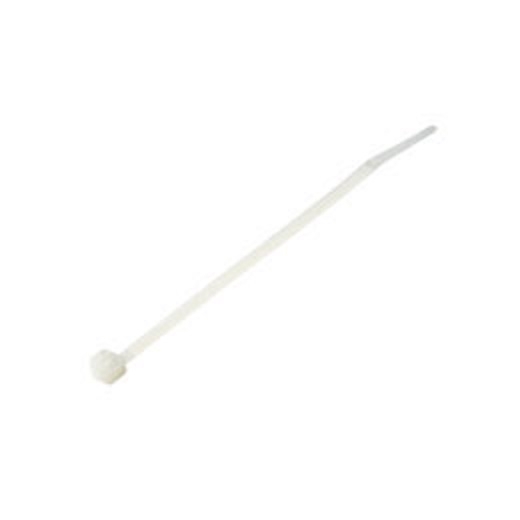 100 Stück Kabelbinder, 300 x 4,8 mm, weiss
