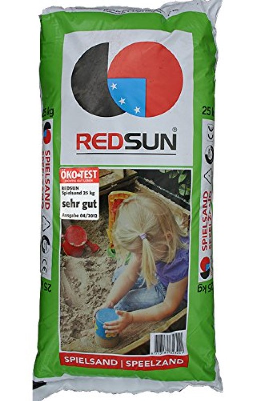 25kg REDSUN ÖKO Spielsand 0-02mm Sandkastensand 25kg REDSUN ÖKO Spielsand 0-0,2mm Sandkastensand